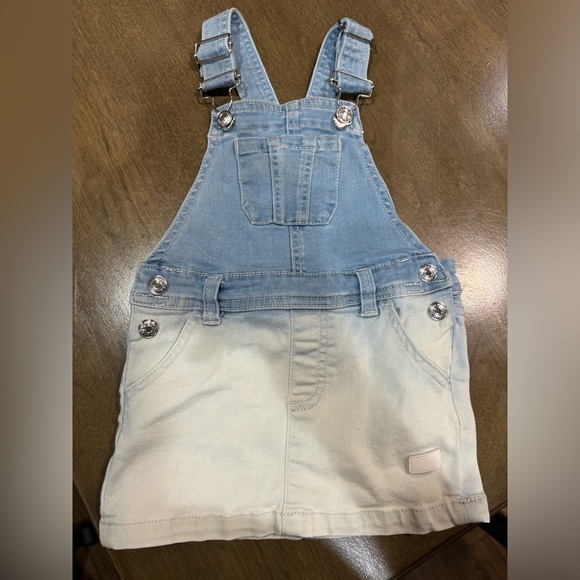 Infant Girls Denim Dress - Picture 1 of 2